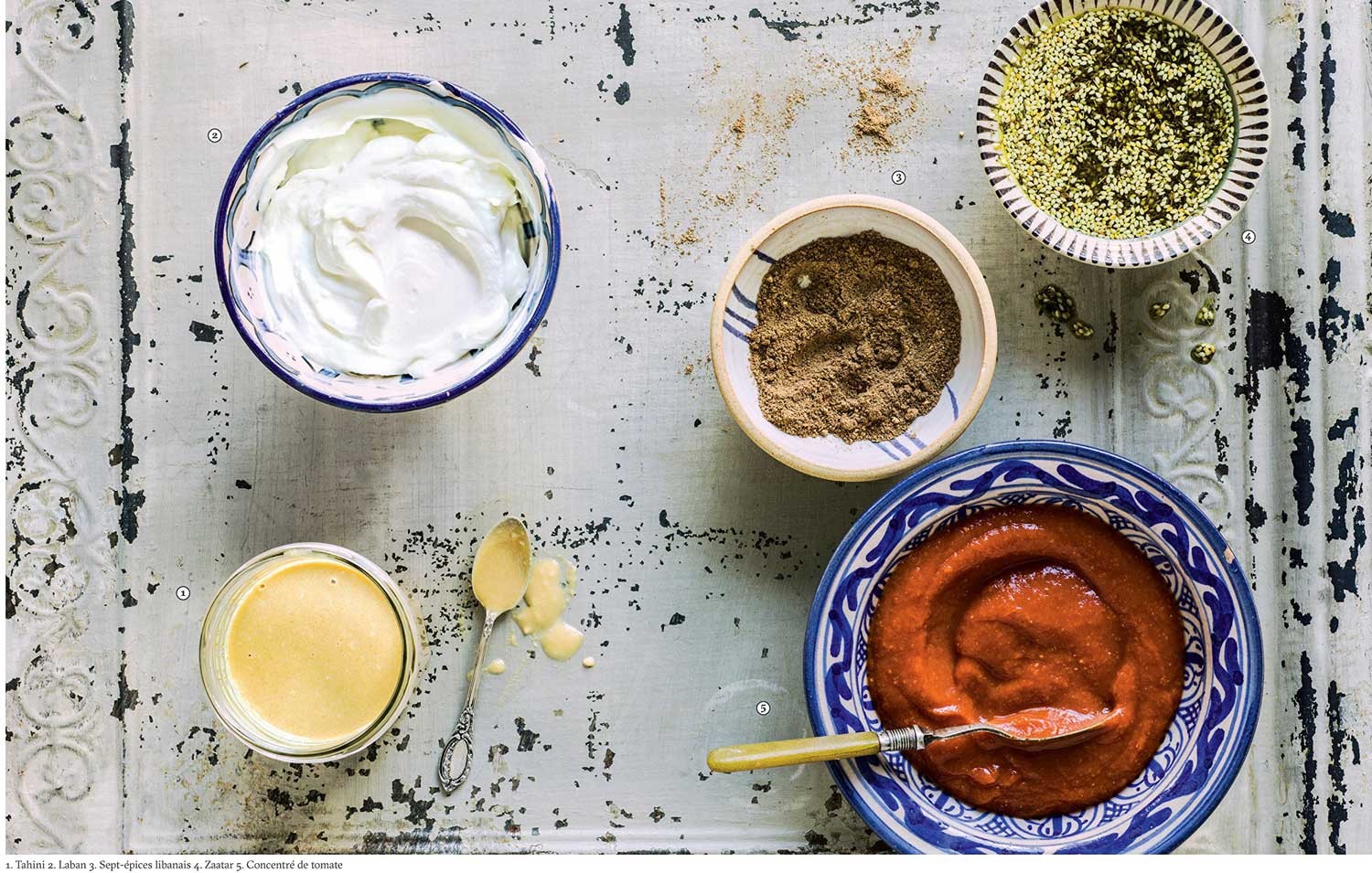 La cuisine végétarienne du Moyen-Orient - Salma Hage