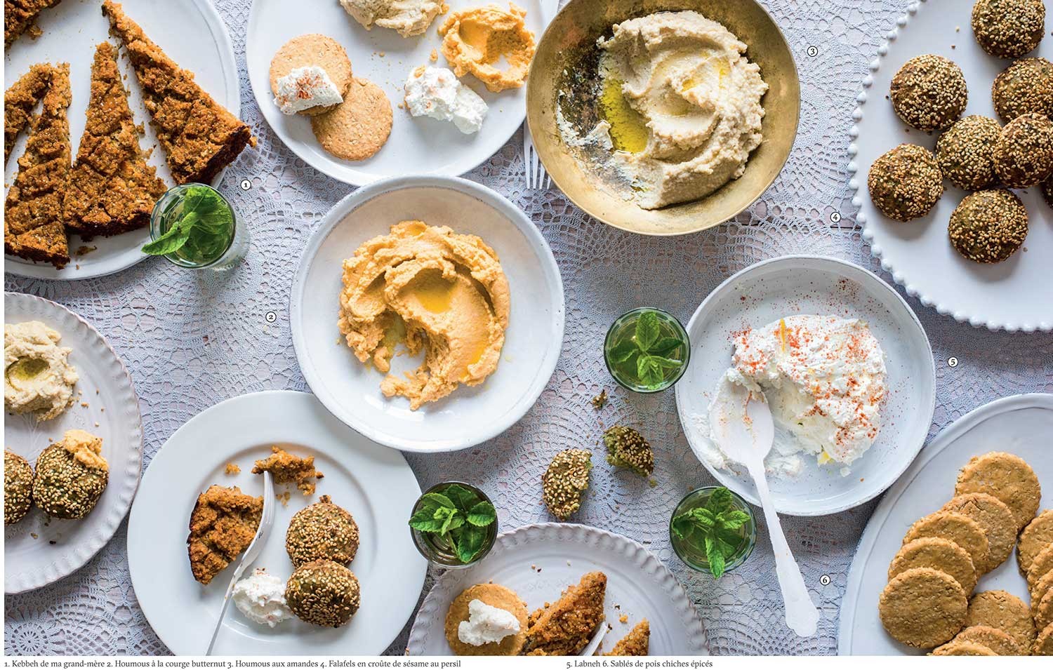 La cuisine végétarienne du Moyen-Orient - Salma Hage