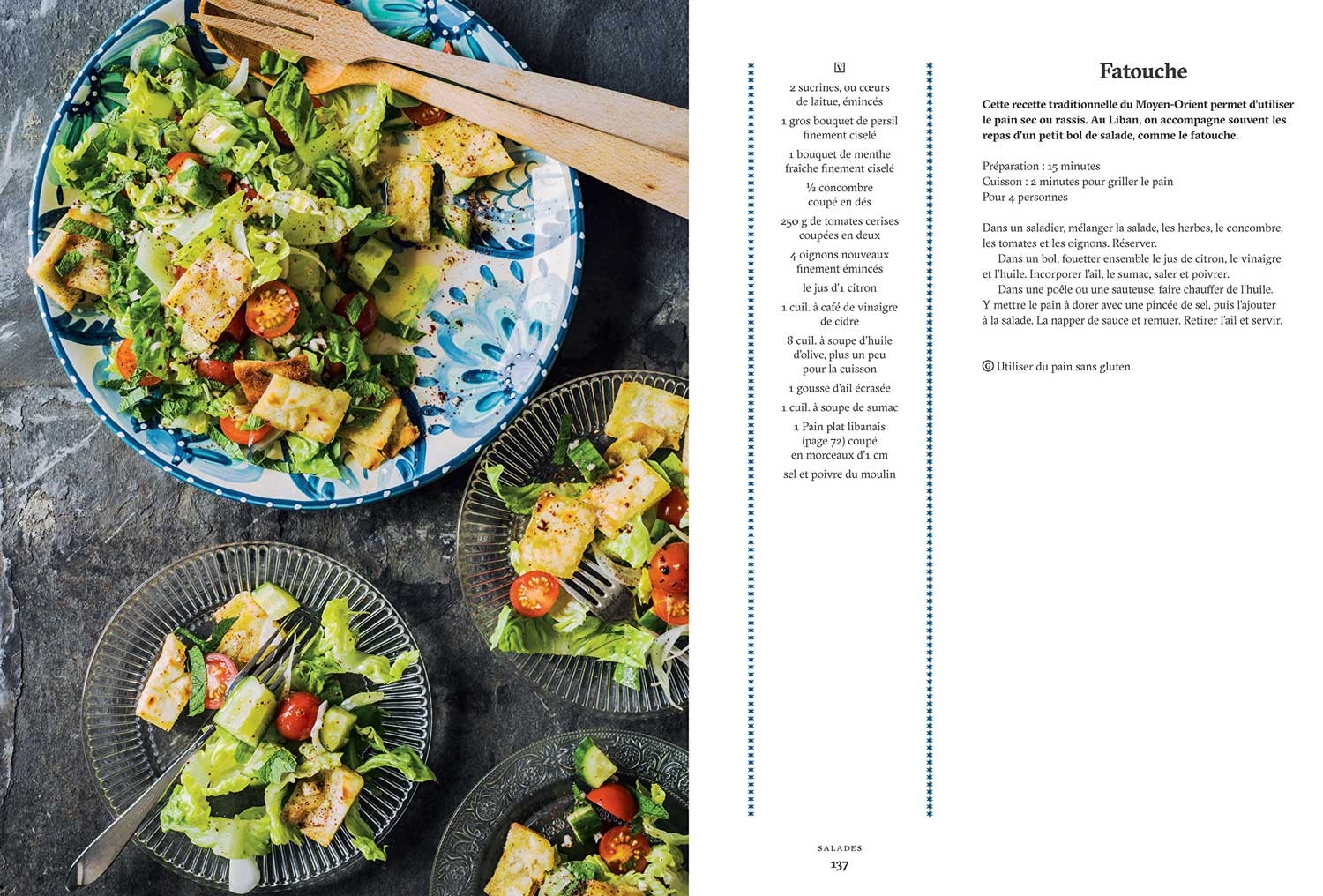 La cuisine végétarienne du Moyen-Orient - Salma Hage
