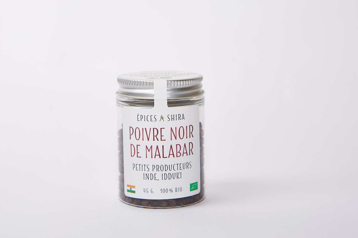 Poivre noir de Malabar – bio