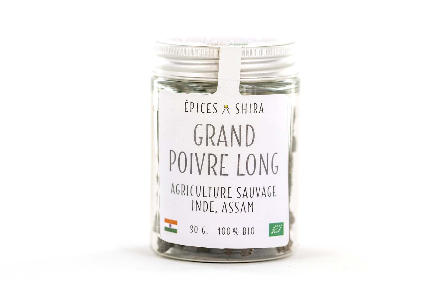 Grand poivre long d’Assam – bio et sauvage