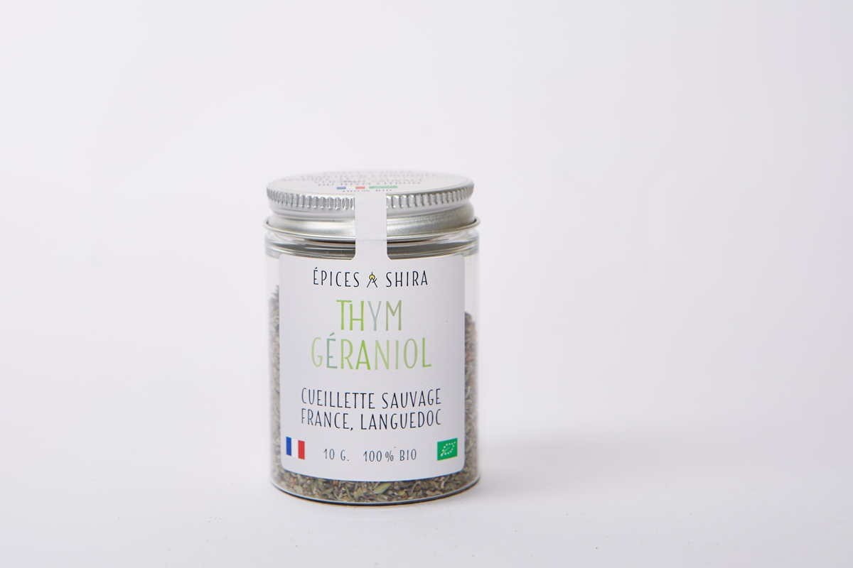 Thym géraniol du Languedoc – bio et sauvage