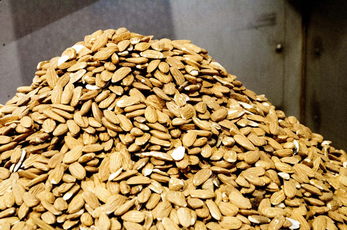 Amandes de Palestine au garam masala