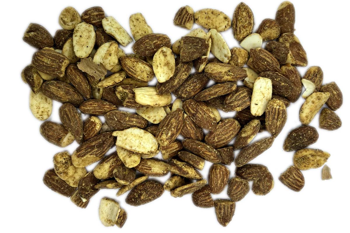Amandes de Palestine au garam masala
