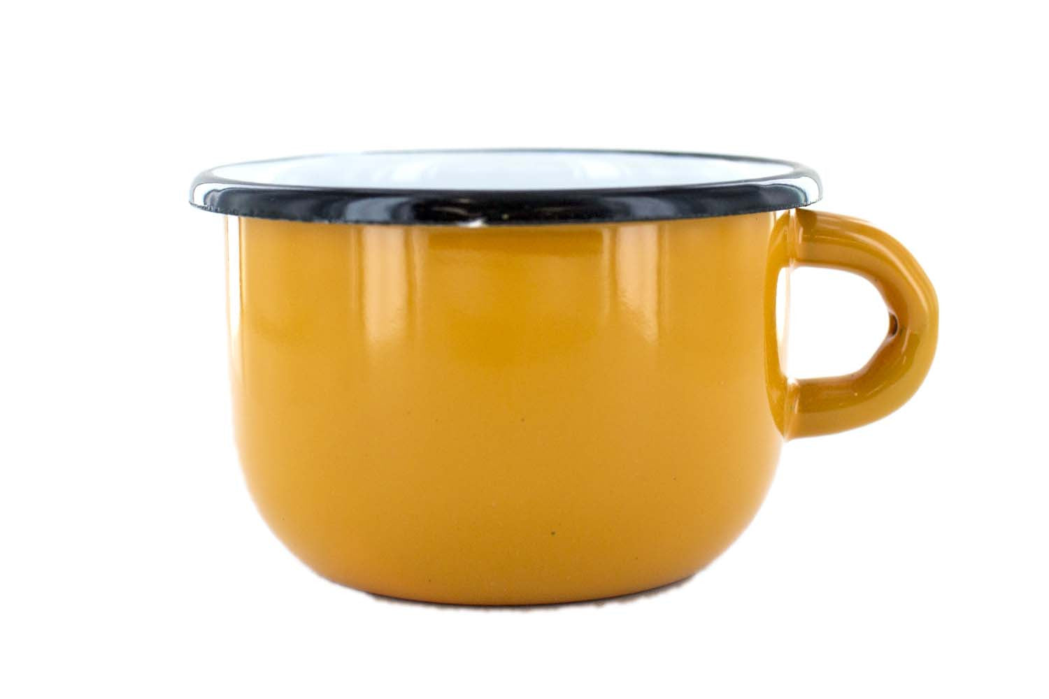 Tasse en acier émaillé