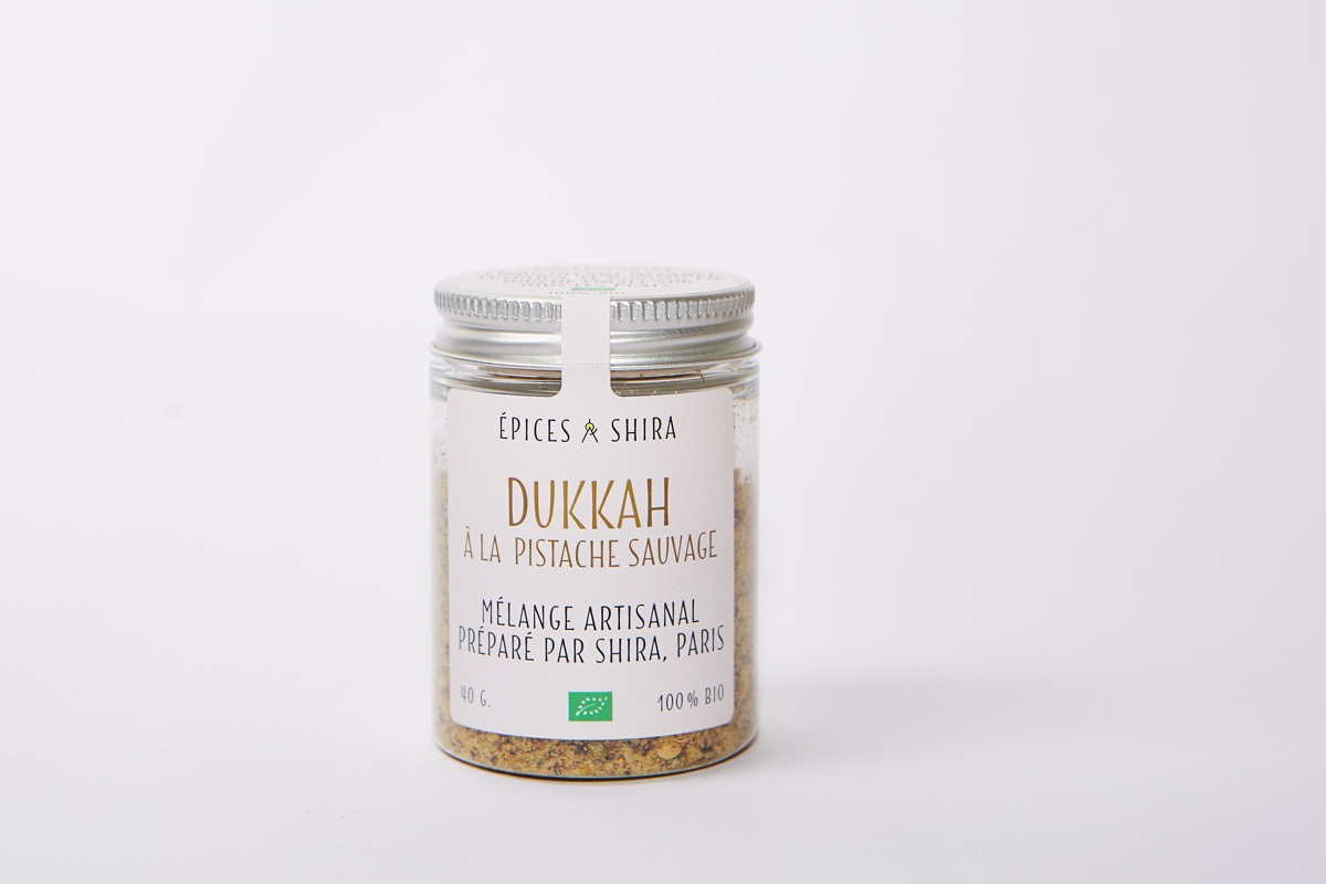 Dukkah aux pistaches sauvages - bio