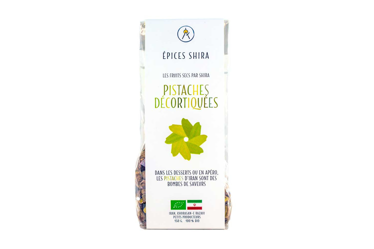 Pistaches d’Iran (décortiquées) – bio