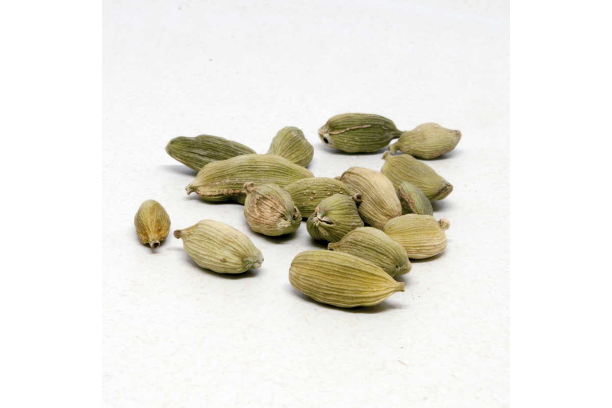 Cardamome verte en grains de qualité premium haut de gamme