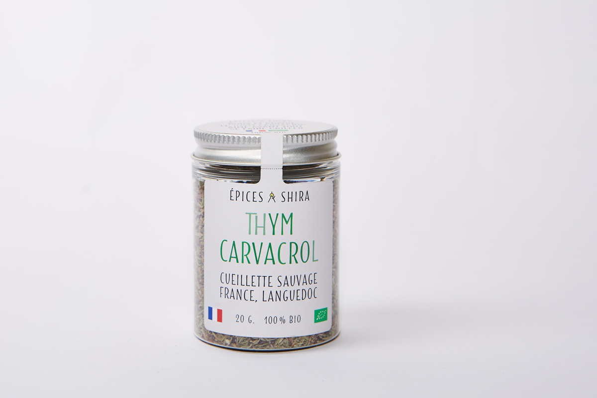 Thym carvacrol du Languedoc – bio et sauvage