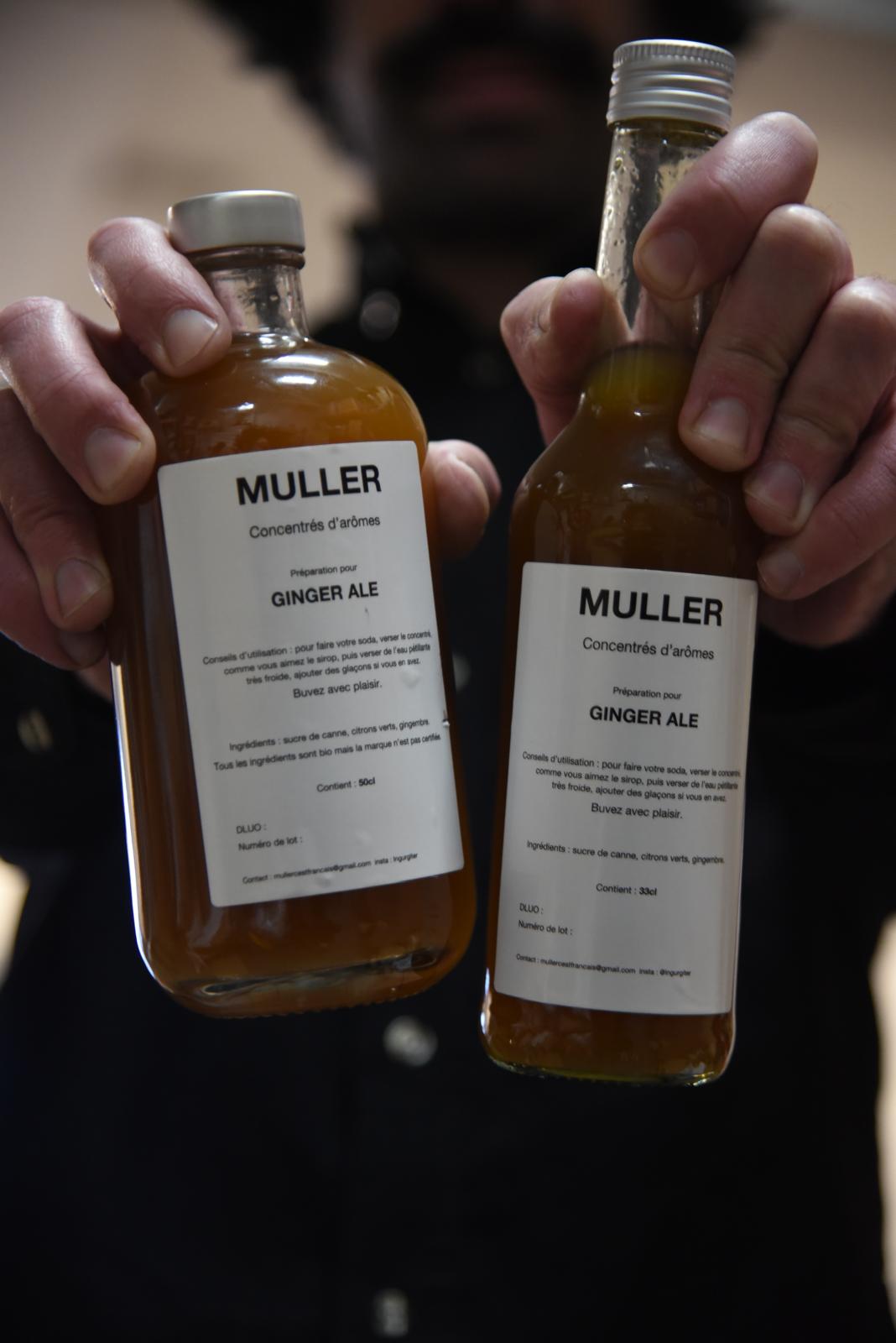 Concentré de ginger ale - Muller